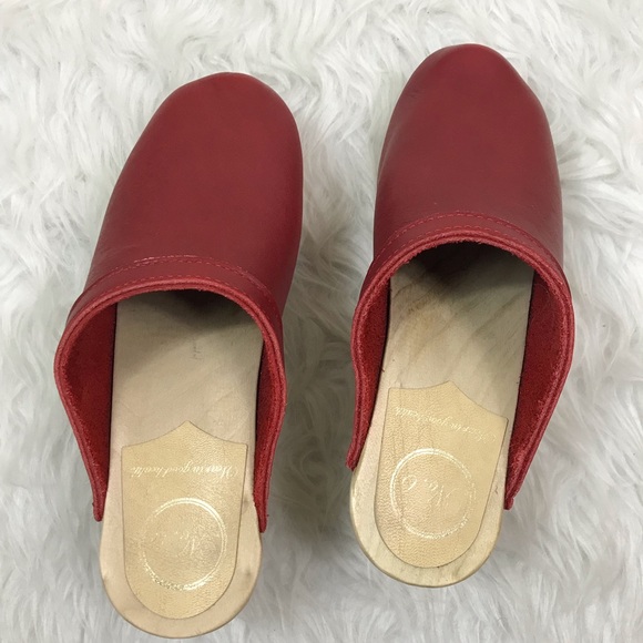 No. 6 Old School high heel clogs - Picture 7 of 11